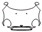 2009 Mini Clubman Base Full Hood, Mirror and Grille Kit - PPF
