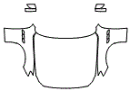 2015 Maserati Quattroporte Full Hood, Fender and Mirror Kit - PPF