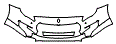2016 Maserati Quattroporte S Bumper Kit - PPF