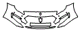 2021 Maserati Quattroporte Bumper Kit - PPF