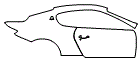 2012 Maserati Gran Turismo Door and Rear Fender Kit - PPF
