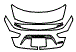 2020 Maserati Ghibli Trunk Lid Kit - PPF