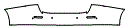 2021 Maserati Ghibli Base Rear Bumper Kit - PPF