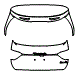 2021 Maserati Levante Trunk Lid Kit - PPF