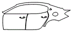 2019 Maserati Ghibli S Q4 Door and Rear Fender Kit - PPF