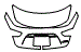2024 Maserati Ghibli Trunk Lid Kit - PPF