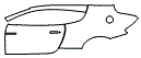 2007 Aston Martin DB9 Door and Rear Fender Kit - PPF