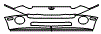 2004 Aston Martin Vanquish Bumper Kit - PPF