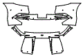 2023 Aston Martin DBS Rear Bumper Kit - PPF
