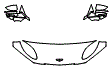 2022 Aston Martin DBS Hood and Mirror Kit - PPF