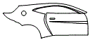 2023 Aston Martin Vantage  F1 Edition Door and Rear Fender Kit - PPF