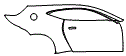 2023 Aston Martin Vantage  V12 Rear Fender and Door Kit - PPF