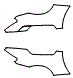 2016 Aston Martin V12 Vantage S Rear Fender Kit - PPF