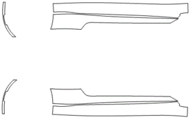 2024 Volvo XC40 Ultimate Rocker Panel Kit - PPF