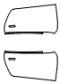 2022 Aston Martin DB11 V8 Coupe Door Kit - PPF