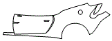2018 Aston Martin Vanquish Zagato Speedster Door and Rear Fender Kit - PPF