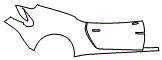 2018 Aston Martin Vanquish Zagato Door and Rear Fender Kit - PPF