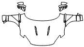 2024 Aston Martin DBX Full Hood, Fender and Mirror Kit - PPF