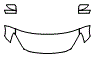 2020 Toyota Yaris Hood, Fender and Mirror Kit - PPF