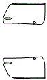 2014 Bentley Continental GT Speed Door Kit - PPF