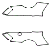 2015 Bentley Continental GTC V8 S Rear Fender Kit - PPF