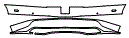 2017 Bentley Continental GT Speed Rear Bumper Kit - PPF