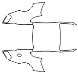 2013 Bentley Continental Rear Fender and Roof Kit - PPF