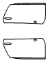 2016 Bentley Continental GT Speed Convertible Door Kit - PPF