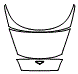 2016 Bentley Continental GT V8 S Convertible Trunk Lid Kit - PPF