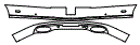 2018 Bentley Continental SuperSports Convertible Rear Bumper Kit - PPF