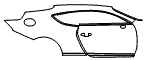 2023 Bentley Continental GT Mulliner Door and Rear Fender Kit - PPF