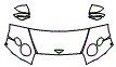2022 Bentley Continental Hood, Fender and Mirror Kit - PPF