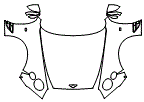2022 Bentley Continental Full Hood, Fender and Mirror Kit - PPF