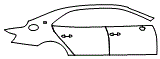 2021 Bentley Flying Spur Door and Rear Fender Kit - PPF