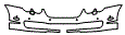 2007 Bentley Continental Flying Spur Bumper Kit - PPF