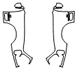 2000 Bentley Arnage Full Fender and Mirror Kit - PPF