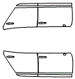 2011 Bentley Mulsanne Door Kit - PPF