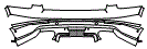 2020 Bentley Bentayga Rear Bumper Kit - PPF