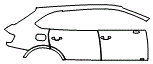 2020 Bentley Bentayga Door and Rear Fender Kit - PPF