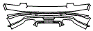 2020 Bentley Bentayga Rear Bumper Kit - PPF