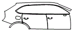 2024 Bentley Bentayga S Black Edition Door and Rear Fender Kit - PPF