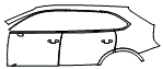 2024 Bentley Bentayga Door and Rear Fender Kit - PPF