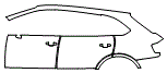2018 Bentley Bentayga Door and Rear Fender Kit - PPF