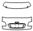 2020 Bentley Bentayga Hybrid Trunk Lid Kit - PPF