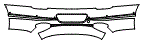 2024 Bentley Flying Spur Azure Rear Bumper Kit - PPF