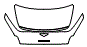 2025 Bentley Flying Spur Trunk Lid Kit - PPF