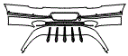 2023 Bentley Flying Spur Rear Bumper Kit - PPF