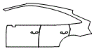 2025 Audi SQ5 (Previous Generation) Sportback Premium Door and Rear Fender Kit - PPF