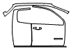 2022 Chevrolet Colorado A-Pillar and Door Kit - PPF