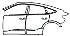 2023 Audi e-tron Door and Rear Fender Kit - PPF